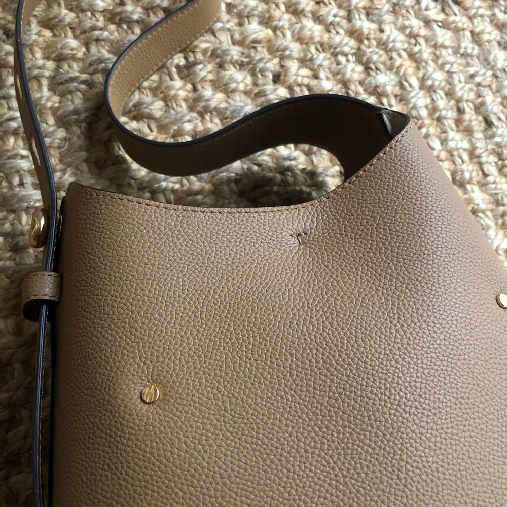 Tory Burch Small Hobo Bag in Tiramisu.